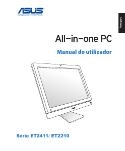 Manual Asus ET2411INKI Computador de secretária