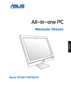 Manuale Asus ET2411IUKI Desktop