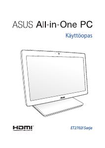 Käyttöohje Asus ET2702IGTH Pöytätietokone