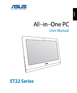 Manual Asus ET2221INTH Desktop Computer