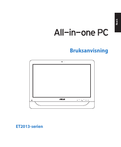 Bruksanvisning Asus ET2013IUTI Datamaskin