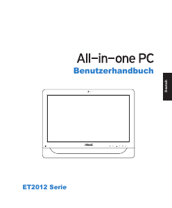 Bedienungsanleitung Asus ET2012IUKS Desktop