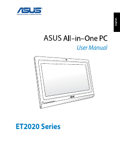 Manual Asus ET2020AGKK Desktop Computer