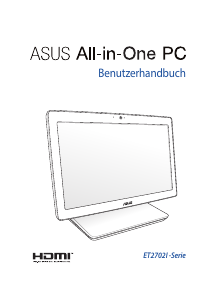 Bedienungsanleitung Asus ET2702IGKH Desktop