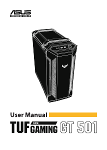 Manual Asus TUF Gaming GT501 PC Case