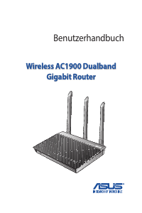 Bedienungsanleitung Asus RT-AC1900U Router