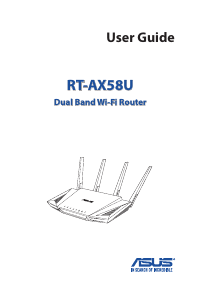 Manual Asus RT-AX58U Router