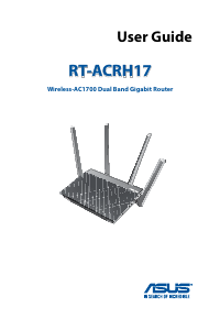 Manual Asus RT-ACRH17 Router