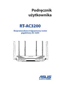 Instrukcja Asus RT-AC3200 Router