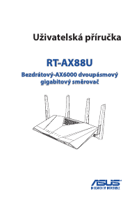 Manuál Asus RT-AX88U Router