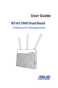 Manual Asus RT-AC1900 Router