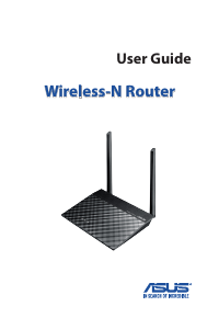 Manual Asus RT-N300 B1 Router