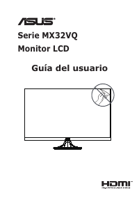 Manual de uso Asus MX32VQ Monitor de LCD