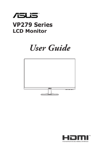 Manual Asus VP279Q-P LCD Monitor