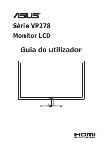 Manual Asus VP278H Monitor LCD