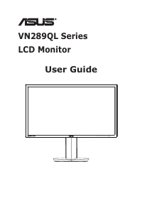 Manual Asus VN289QL LCD Monitor