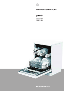 Bedienungsanleitung Gorenje GS62214W Geschirrspüler