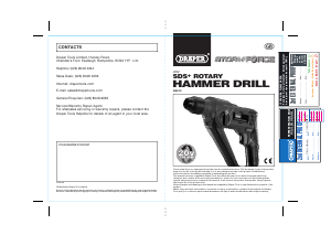 Manual Draper CSDS20SF Rotary Hammer