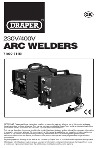 Manual Draper AW164AT Welder