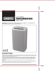 Manual Draper DH10 Dehumidifier