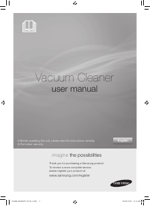 Manual Samsung SC61G1 Vacuum Cleaner