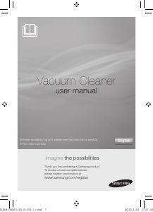 Manual Samsung SC4580 Vacuum Cleaner