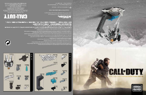 Manual Mega Bloks set DLB97 Call Of Duty Jetpack fighter