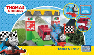 Handleiding Mega Bloks set DLC17 Thomas and Friends Thomas & Bertie