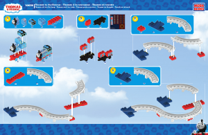 Handleiding Mega Bloks set 10636 Thomas and Friends Thomas to the rescue