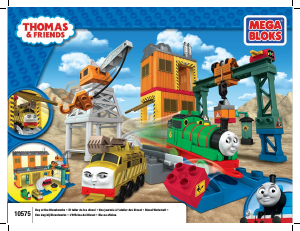 Handleiding Mega Bloks set 10575 Thomas and Friends Day at the dieselworks
