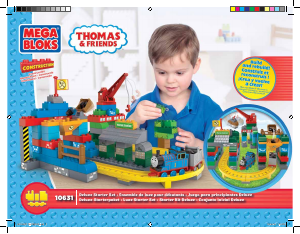 Handleiding Mega Bloks set 10631 Thomas and Friends Deluxe starter set