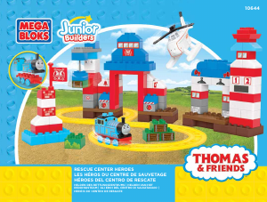 Handleiding Mega Bloks set 10644 Thomas and Friends Rescue center heroes