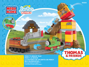 Handleiding Mega Bloks set 10634 Thomas and Friends Percys brave tale