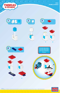 Handleiding Mega Bloks set DPJ22 Thomas and Friends Thomas & Harold