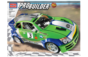 Handleiding Mega Bloks set 3725 Probuilder Pursuit Mk7 SRA