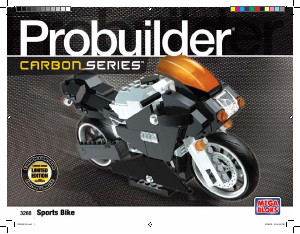 Manual Mega Bloks set 3268 Probuilder Sports Bike