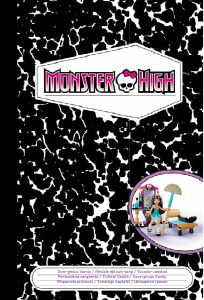Handleiding Mega Bloks set CNJ03 Monster High Gore-geous vanity