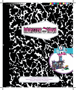 Handleiding Mega Bloks set DKT93 Monster High Creepateria