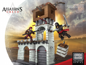 Manual Mega Bloks set DBJ04 Assassins Creed Fortress attack