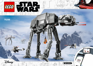 Manual de uso Lego set 75288 Star Wars AT-AT