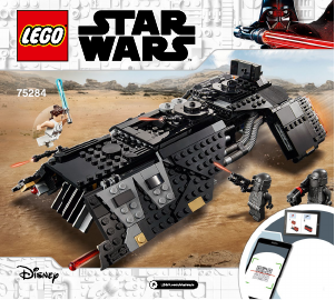 Manual de uso Lego set 75284 Star Wars Nave de Transporte de los Caballeros de Ren