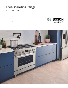 Mode d’emploi Bosch HDS8055C Cuisinière