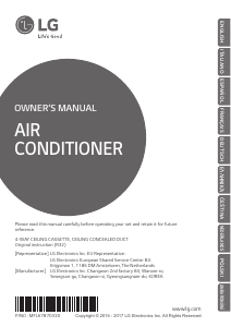 Manual LG CM24R Air Conditioner