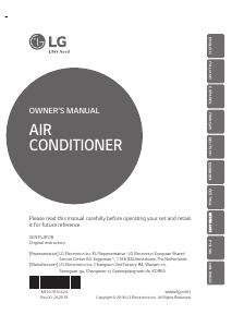 Manual LG LZ-H200GBA5 Air Conditioner