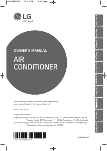 Manual LG ARNU18GSCL4 Air Conditioner