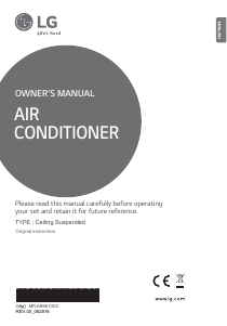 Manual LG ARNU36GV2A4 Air Conditioner