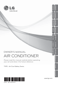 Manual LG ARNU09GSF12 Air Conditioner