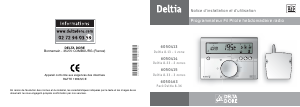 Mode d’emploi Delta Dore Deltia 8.23 Thermostat