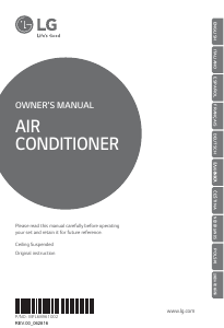 Manuale LG ARNU24GV1A4 Condizionatore d’aria