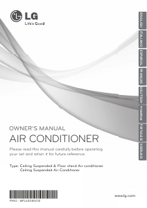 Manual LG UV60 Air Conditioner